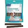 Virbac C.E.T.® VEGGIEDENT® FR3SH® Tartar Control Chews for Dogs with digestive health support, VOHC Approved, Small 11-22lbs