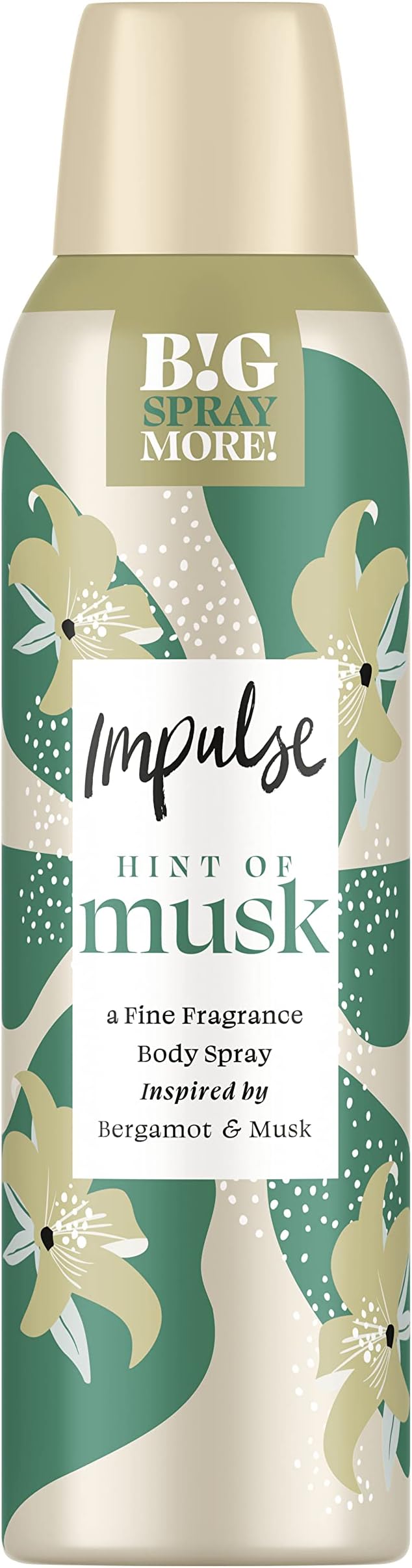 Impulse Hint Of Musk Body Spray Deodorant 150 ml Brand New