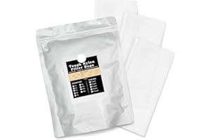 GUTENBERG'S DANK PRESSING CO. Gutenberg's tough 4x7 inch nylon micron filter bags 25-50 Packs | tea filter bags | All Micron Sizes (25-Pack, 25 Micron (u))