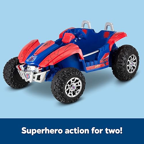 Kid Trax Marvel Spiderman Toddler Dune Buggy Ride On Toy, 12 Volt