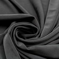Texco Inc Solid 4-Way Stretch Venezia Polyester