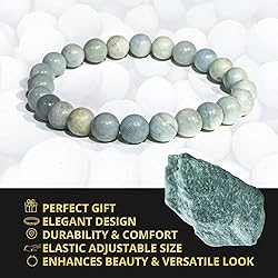 Amazonite Crystal Bead Bracelet – Healing Crystal