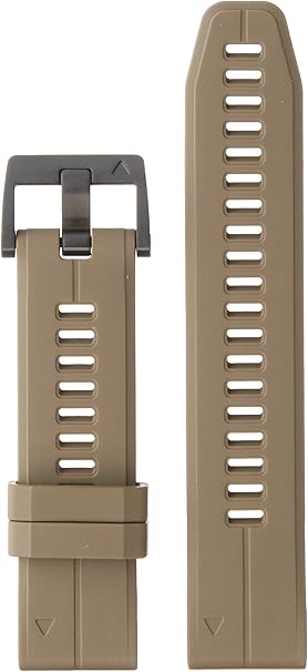 Garmin Correa de reloj Quickfit, brazalete de titanio gris carbono ventilado