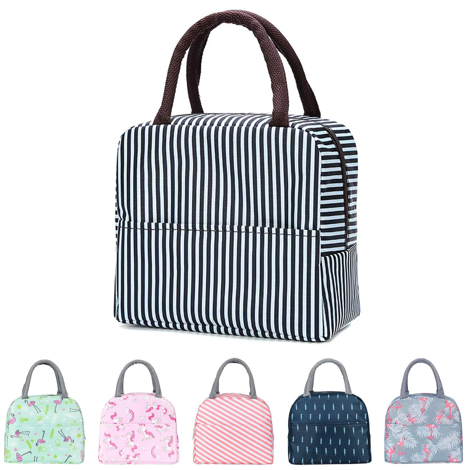 YumSur Lunch Bag Insulated Tote Bag Lunch Box Resuable Cooler Bag Lunch Container Waterproof Lunch Holder for Women,Men,Student and Kid