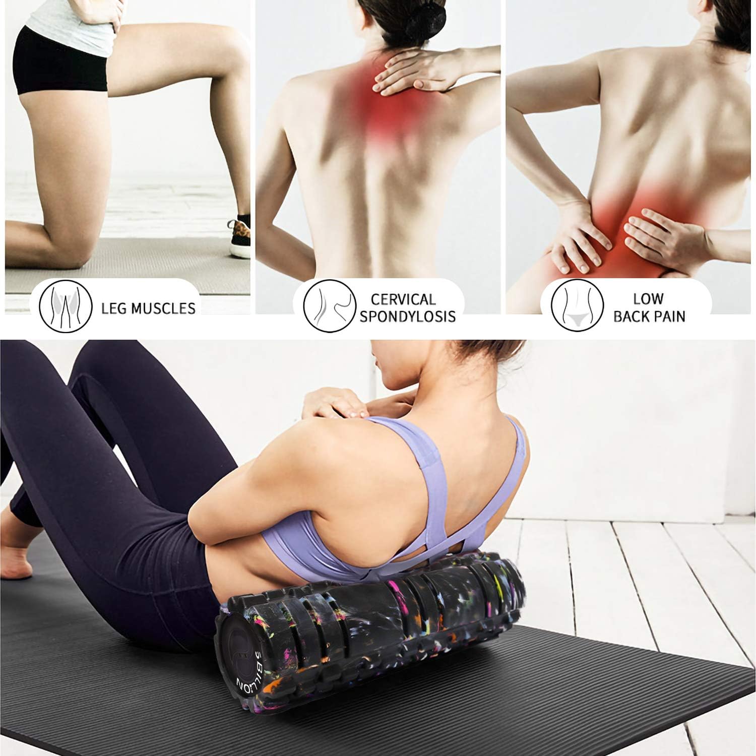 5BILLION Rodillo de Espuma Foam Roller -Galaxia- 45cm de Alta ...