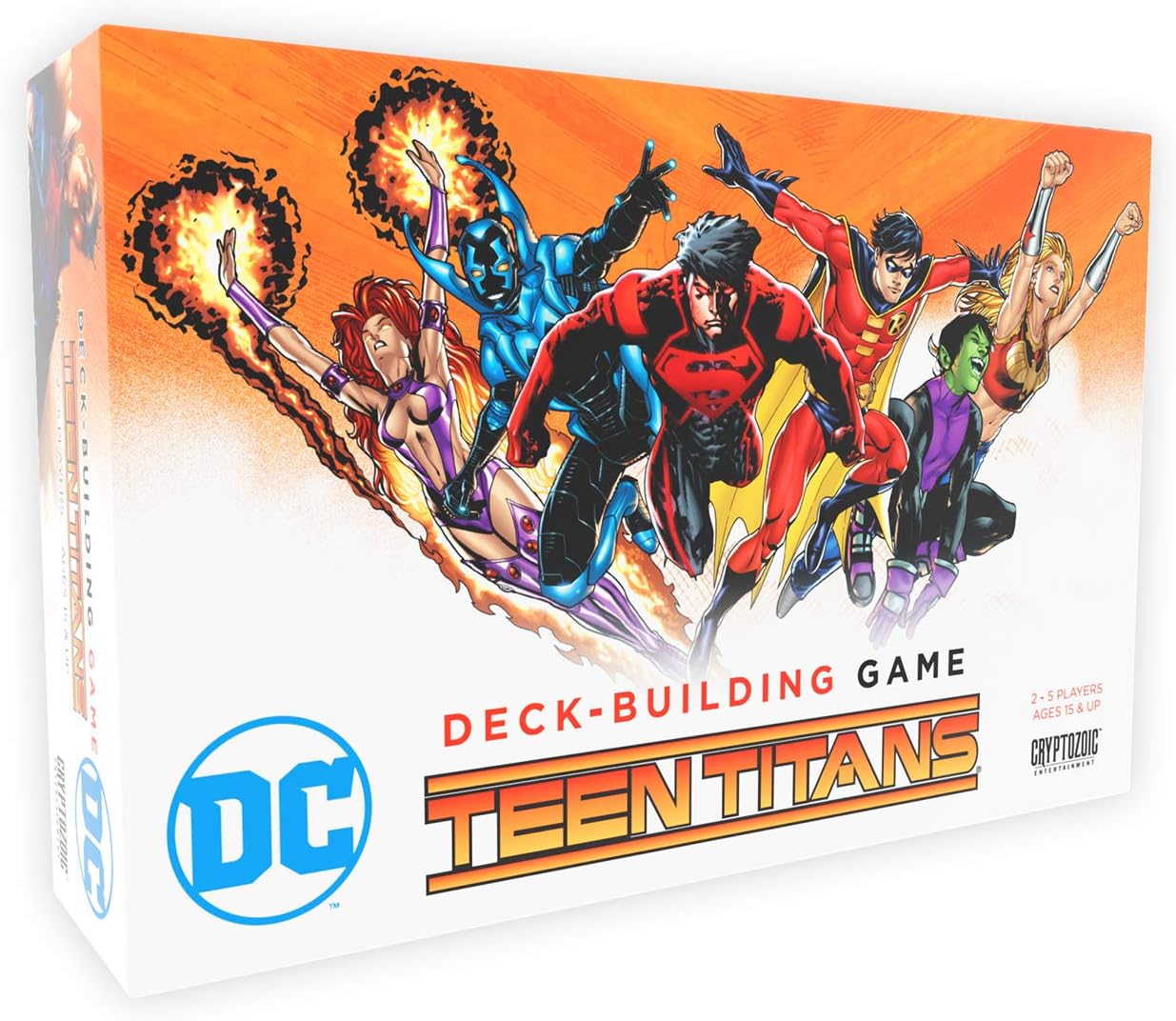 Cryptozoic Entertainment Teen Titans DC Deck Building Game, Multicolor, Small