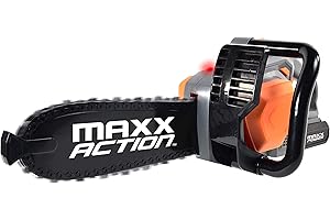 Sunny Days Entertainment Maxx Action Power Tools Chainsaw – Construction Tool with Lights and Sounds | Pretend Play Toy for Kids