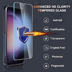 RMOCR Case for Samsung Galaxy S24 Plus, Full Body