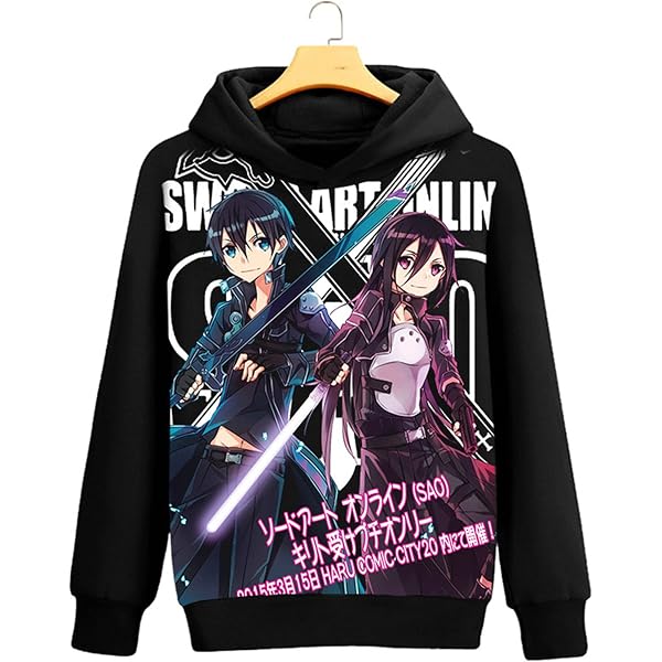 Techno Merch 2D Hoodie Sweatshirt - Harajuku Style Pullover For Women & Men, 100% Polyester