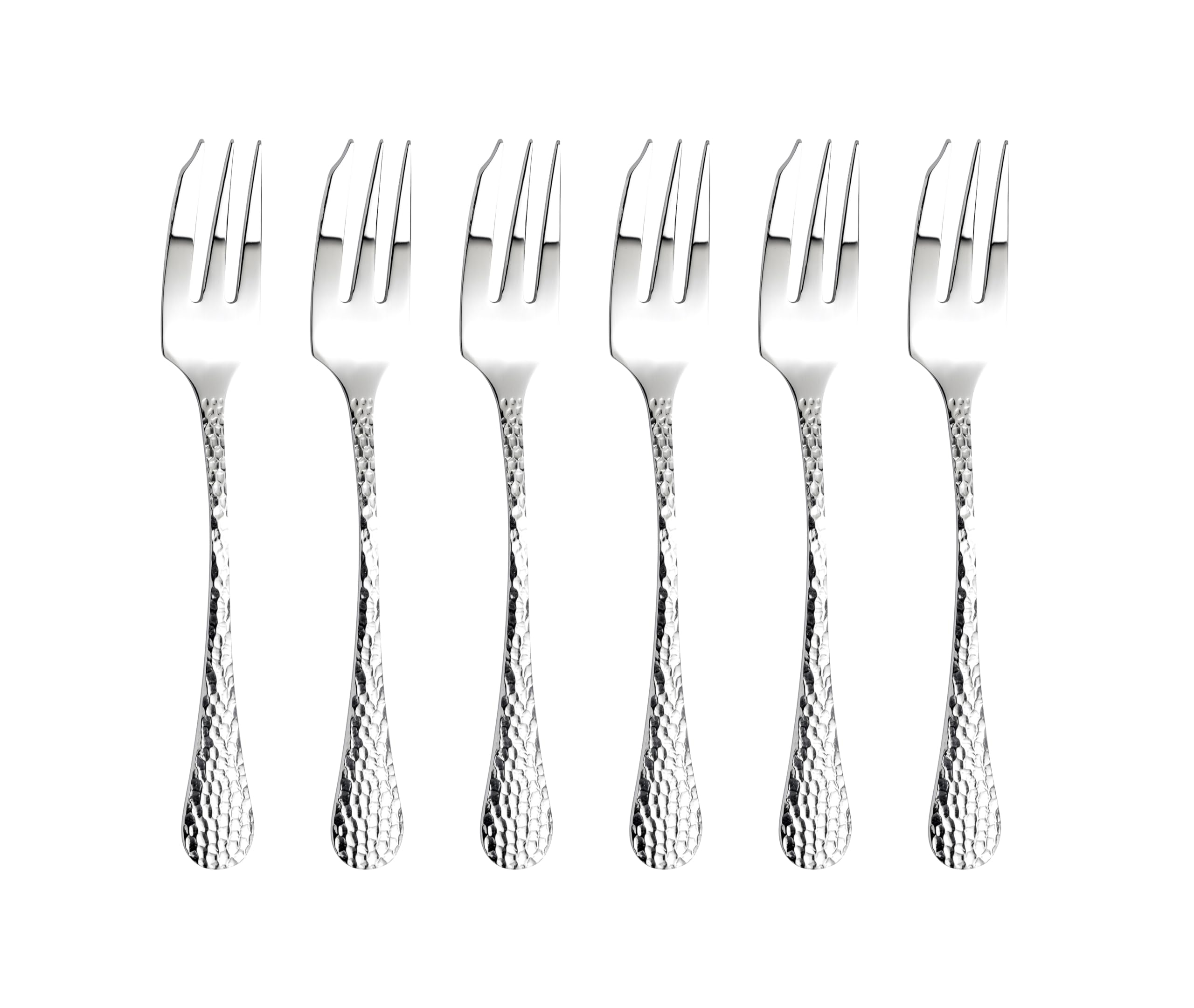Arthur Price Avalon Box of 6 Pastry Forks, Silver