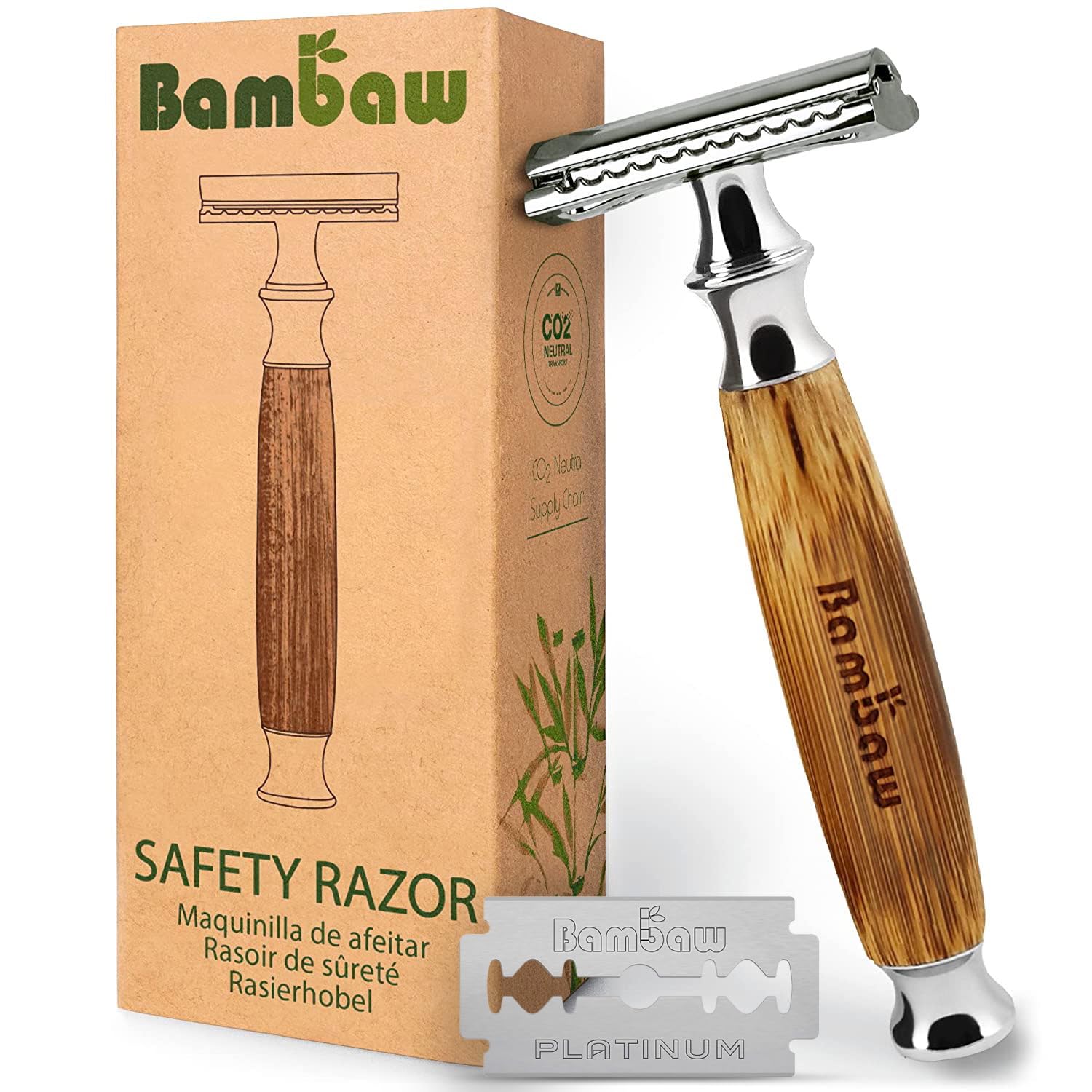 Bambaw Double Edge Safety Razor for Men