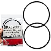 Captain O-Ring &ndash; Replacement SPX3200S Strainer Cover O-Ring for Hayward Tristar EcoStar Pool Pump (2 Pack)