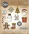 Sizzix Thinlits Fustella, Acciaio, Multicolore, 23.3 x 12.5 x 0.2 cm