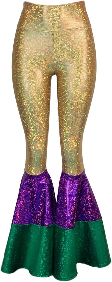 mardi gras bell bottoms