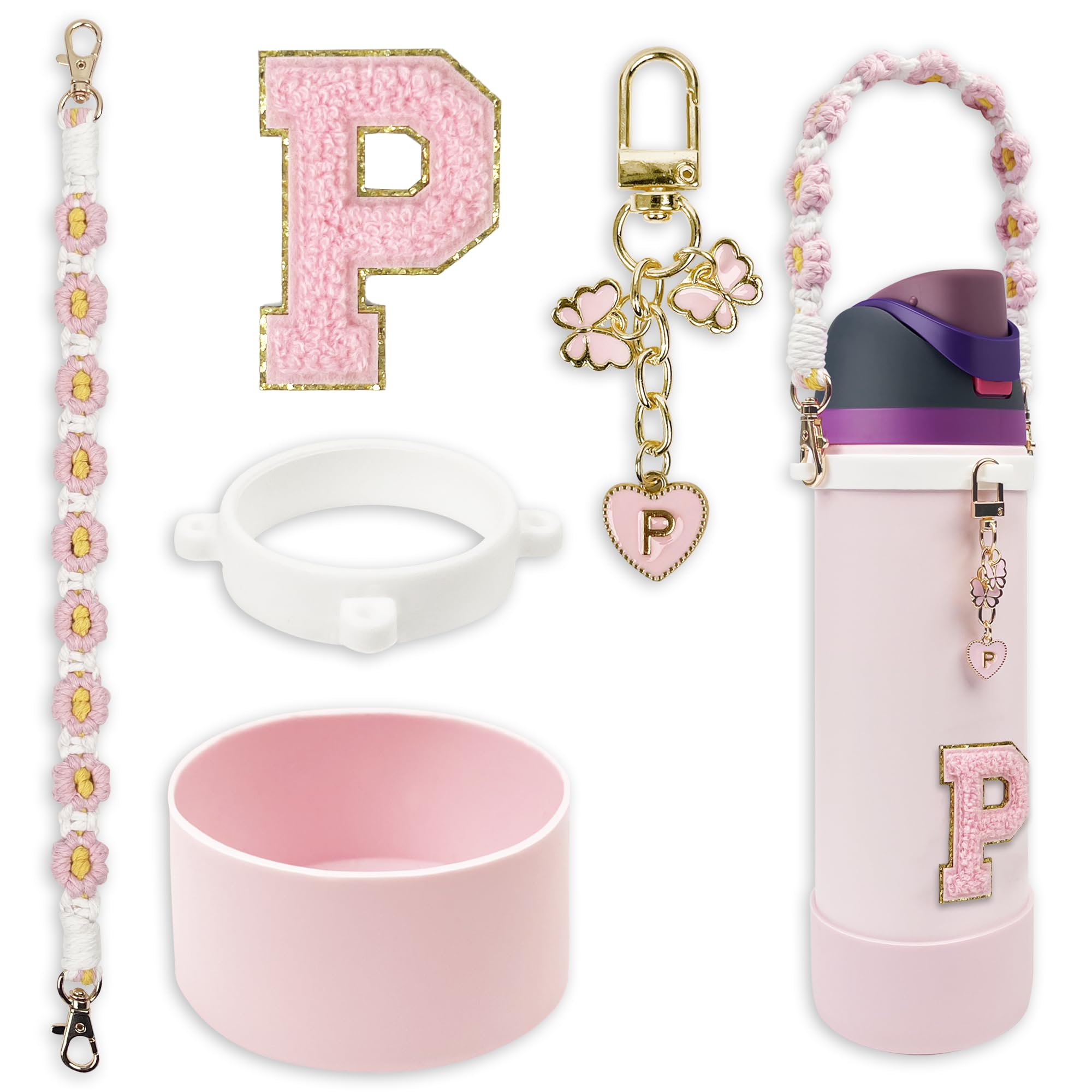 Silicone Boot Cute Monogram Set Compatible with