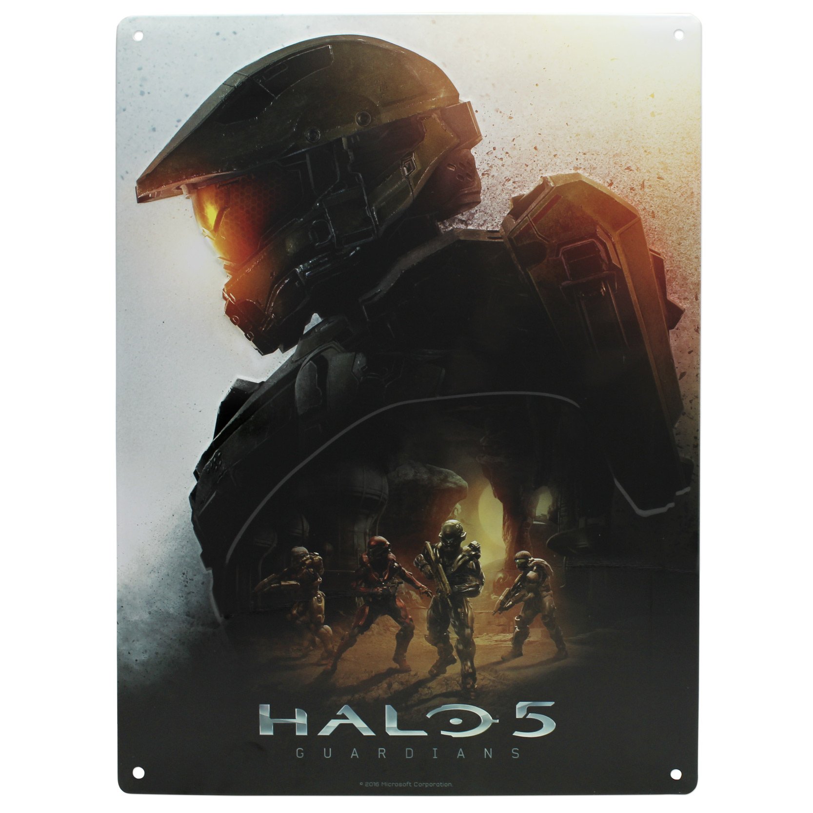 ABYstyle HALO - Metal plate Keyart (28x38)