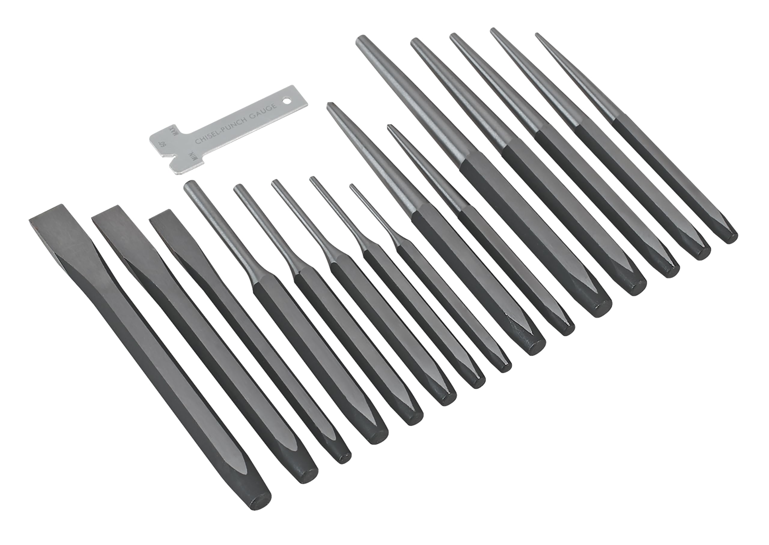 Sealey AK9216 16 Piece Punch and Chisel Set
