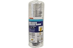 Frost King SP60 All Season Water Heater Insulation Blanket, 3” Thick x 60” x 90”, R10