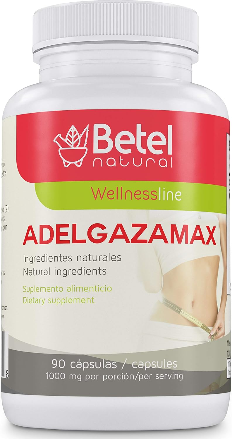 Adelgazamax Capsules by Betel Natural - Weight Loss Supplement with Apple Cider Vinegar & Garcinia Cambogia - 90 Count