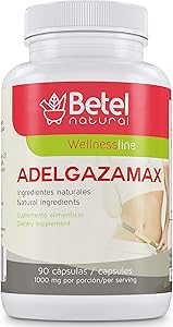Adelgazamax Capsules by Betel Natural - Weight Loss Supplement with Apple Cider Vinegar & Garcinia Cambogia - 90 Count