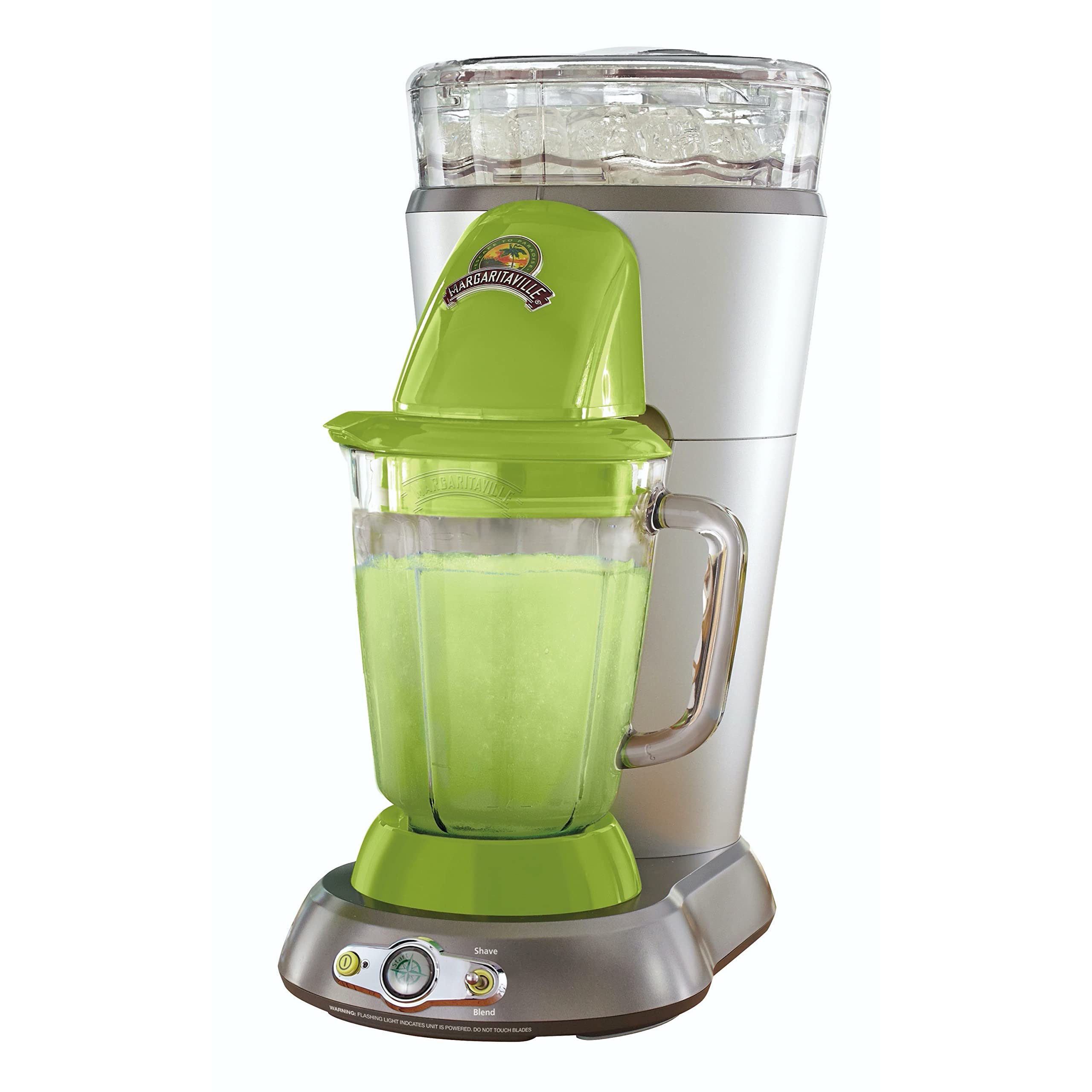 Margaritaville Bahamas Máquina para hacer bebidas de modo dual con brebaje congelado, máquina para hacer margaritas en el hogar con mezclador sencillo y jarra de 36 onzas