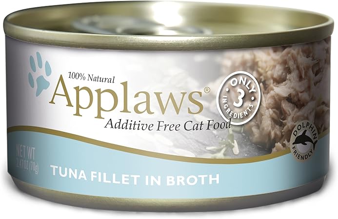 cat food in tins