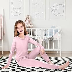 3 Set Girls Thermal Underwear Soft Long Underwear
