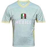SURUIDA Fan Soccer Jersey-Brazil,Argentina,Mexico&USA Jersey，Men Football Shirt Soccer Wear for Sports Training