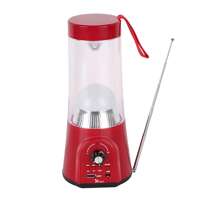 Syska SSK-RL-1905R 5-Watt Rechargeable LED Emergency Lantern (Red)