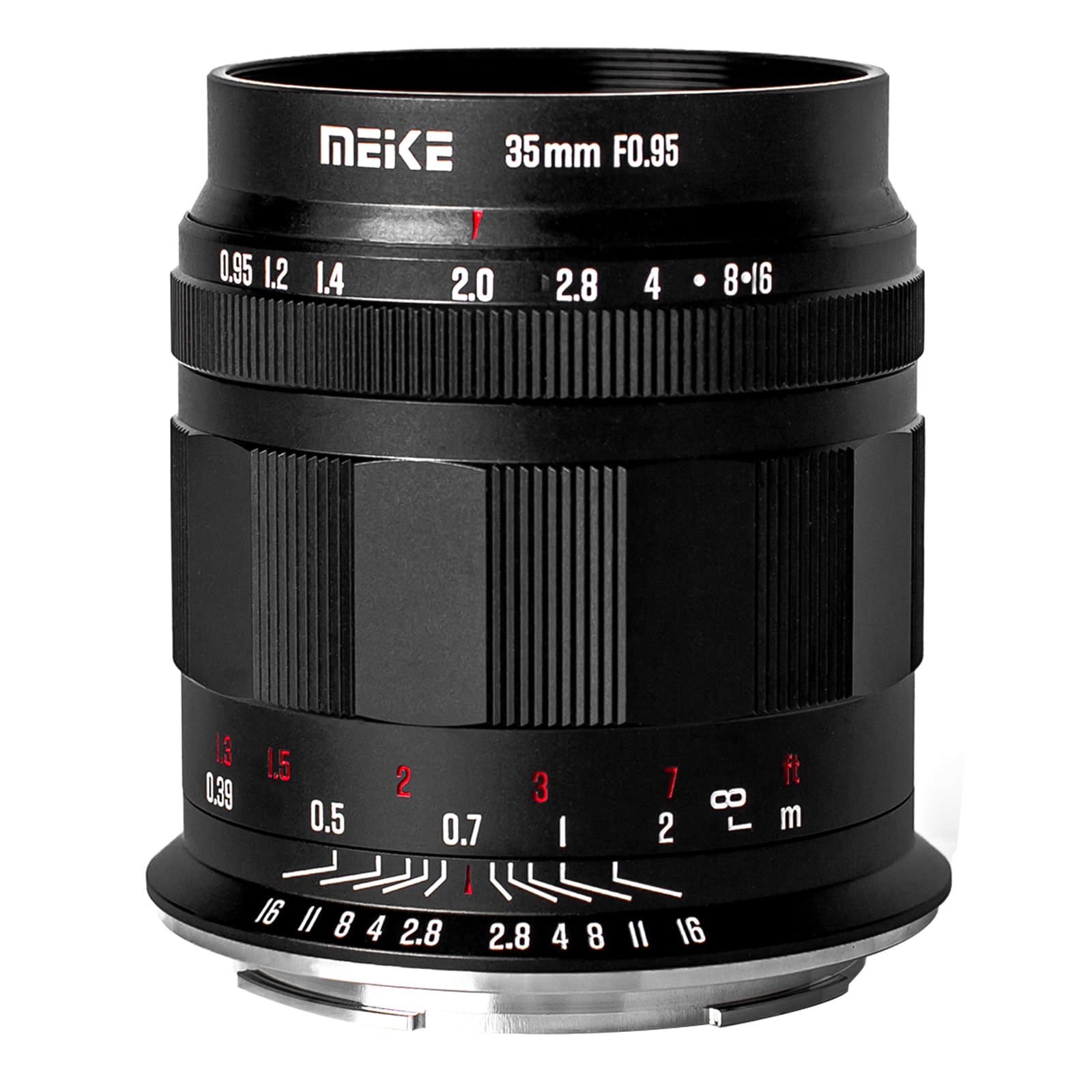Meike 35mm f0.95 APS-C Large Aperture Wide Angle Lens Manual Focus Lens for Nikon Z-Mount Mirroless Cameras Z50 Z50 Z30 Zfc and Compatible with Z5 Z6 Z7 on APS-C Mode