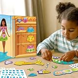 Imagimake DIY Magnetic Dress-Up Mermaid Set 30-Piece Kids Toy 3+ view 3