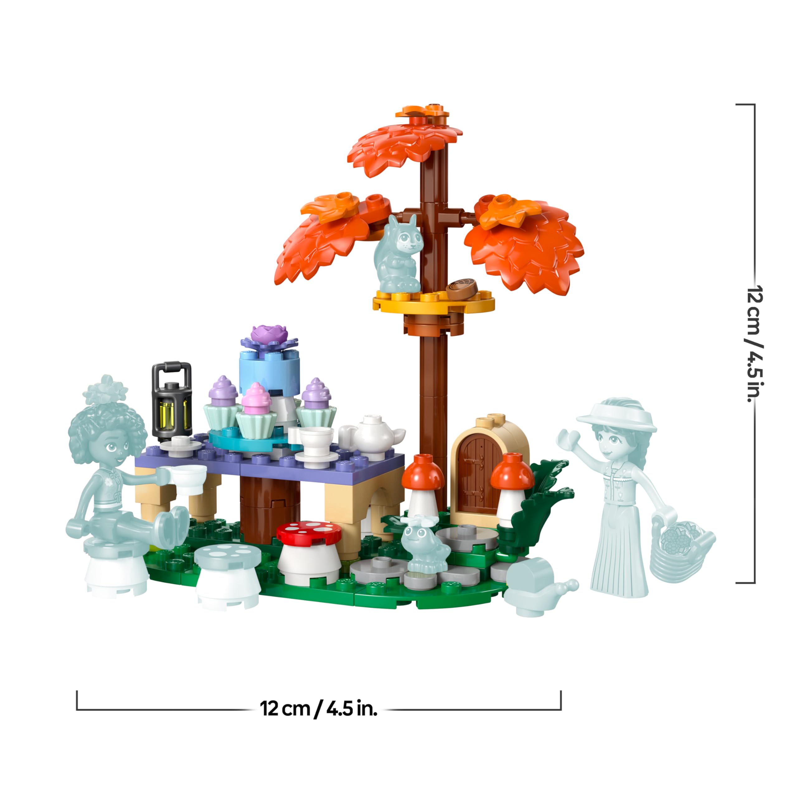 LEGO Friends Teeparty im Wald - Spielset mit 2 Minifiguren, 2 Tierfiguren & Spielzeug Lebensmittel Zubehör - Kinderzimmer Deko - Geschenkidee für Mädchen ab 6 Jahren - 42690 9