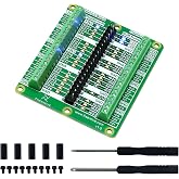Freenove Breakout Board for Raspberry Pi 5 4 B 3 B+ Zero 2 W HAT | Terminal Block Shield with Pin Header, GPIO Status LEDs Driven by Specialized Chips