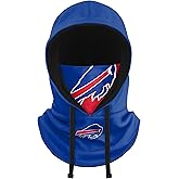 NFL Team Logo Team Color Drawstring Winter Cap Hooded Gaiter Balaclava Face Cover