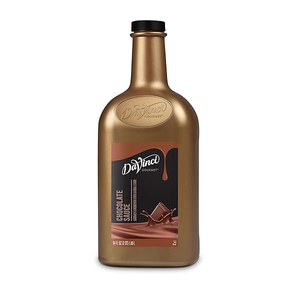 DAVINCI GOURMET CHOCOLATE SAUCE, 64 FLUID OUNCES (PACK OF 1)
