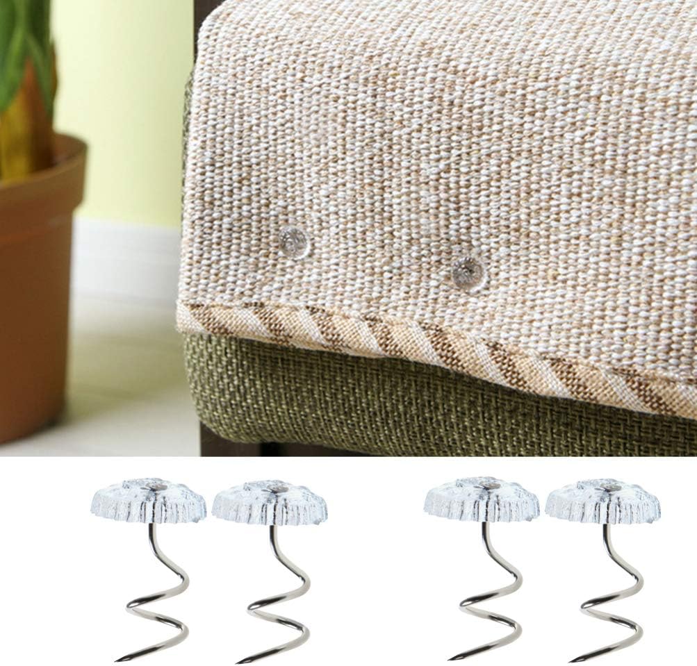 VOSAREA 60 Stücke Twist Pins Polsternagel Ziernägel Transparente Pinnadeln Reißnägel Kristall ...