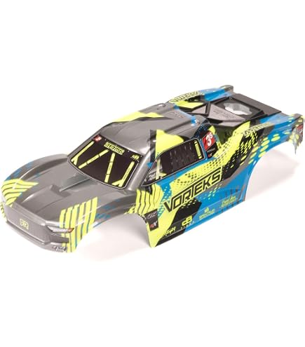 SummitLink Cuerpo Personalizado Verde Fangoso Sobre Negro Compatible Con Escala 110 Rc Coche O Camion Camion No Incluido Stb Bg 01
