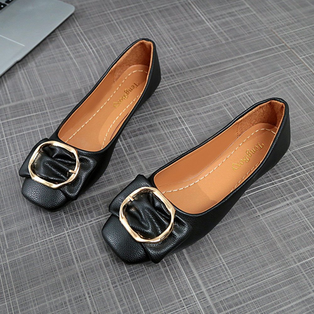 womens wide flat dress shoes