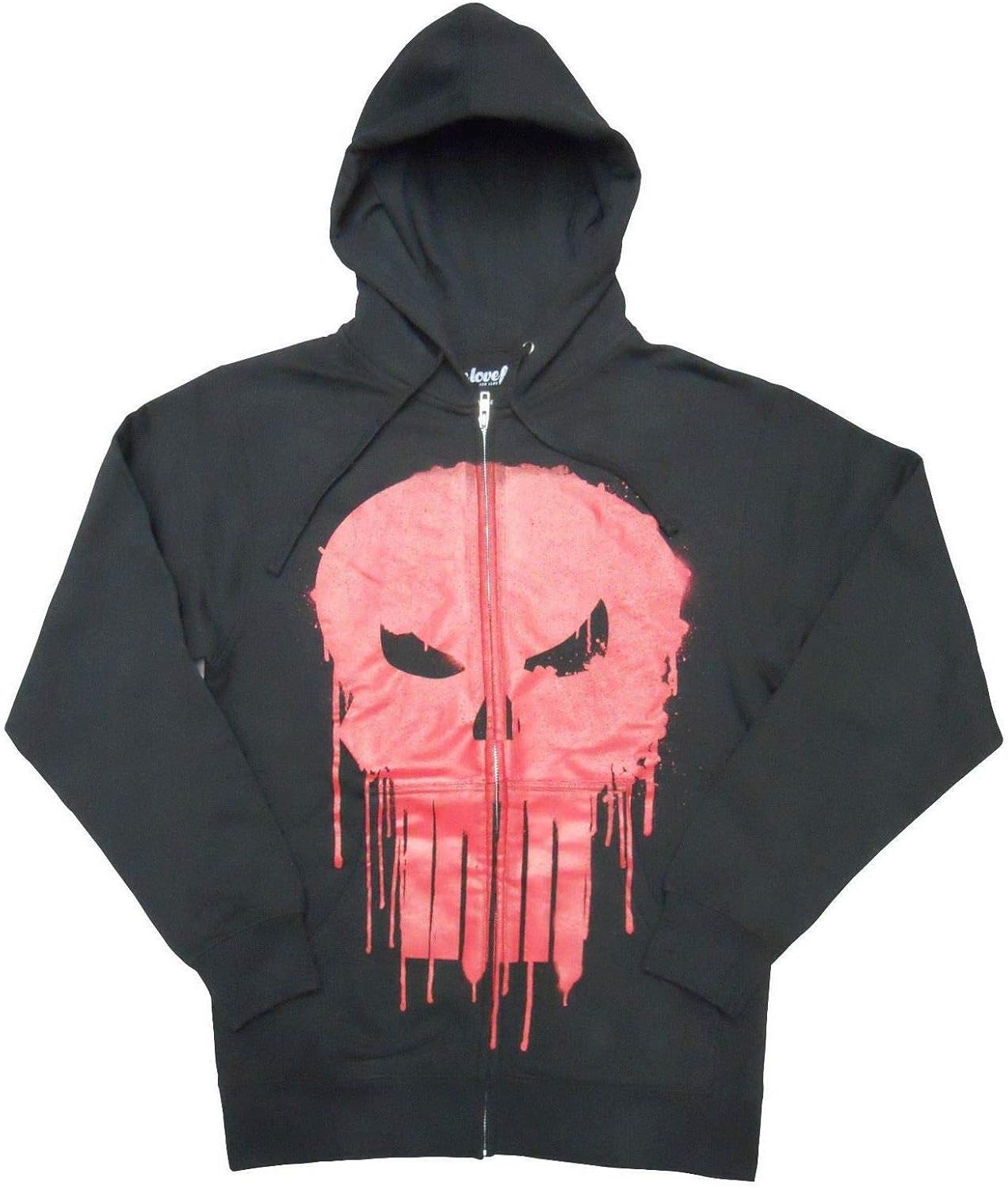 punisher zip hoodie