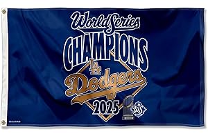 WINCRAFT Los Angeles Dodgers 2025 World Champions Series 3x5 Flag