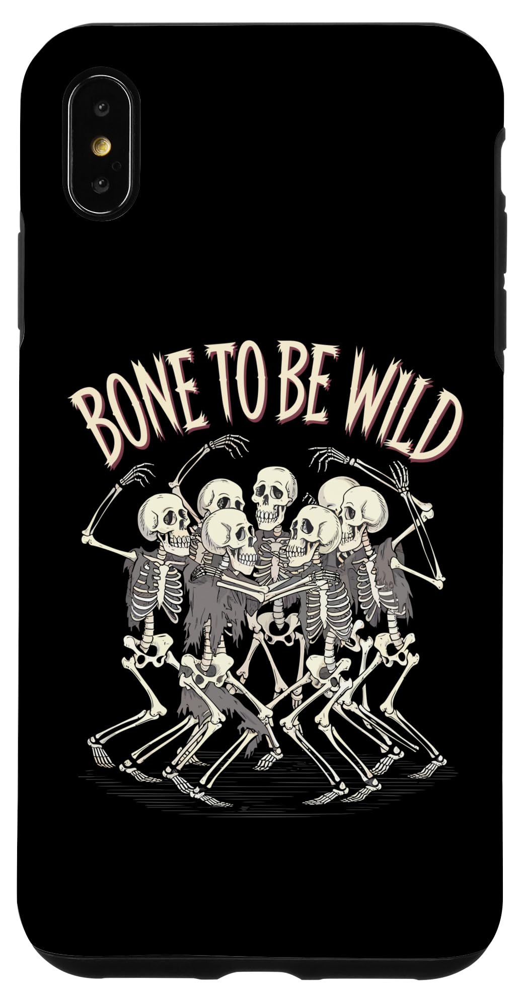 iPhone XS Max Skeletons Dancing Halloween Case