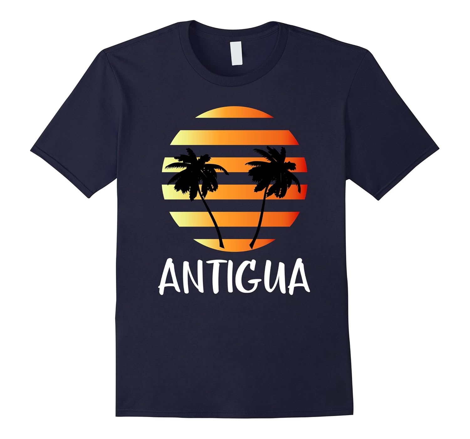 Antigua Vacation Beach T Shirt-Rose