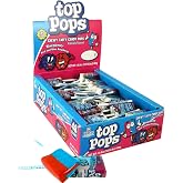 Top Pops Chewy Taffy Pops, Blazpberry, 16.9 Ounce