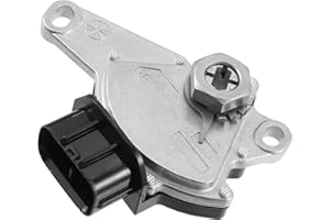 Motoforti Neutral Safety Switch, Neutral Safety Power Switch, for Chevrolet Aveo 2004-2011, Plastic, No.93741830, Black