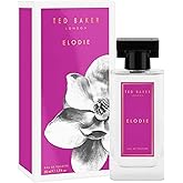 Ted Baker Floret Elodie EDT, Top Notes of Pink Pepper and Bergamot with Patchouli and Amber Base Notes, Glass Bottle, 1.69 Fl. Oz