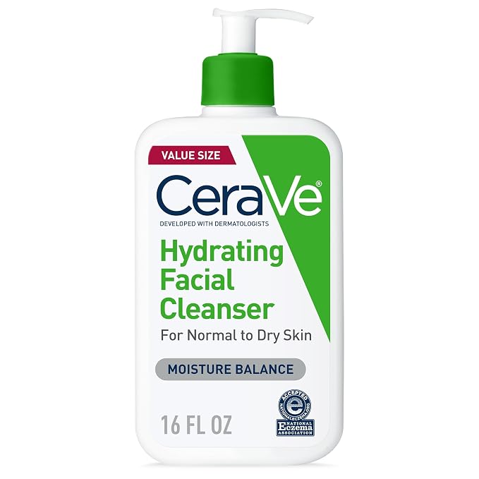 CeraVe Hydrating Facial Cleanser (16 oz)