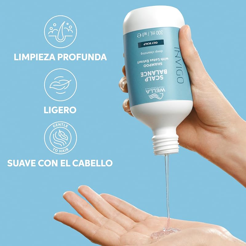 INVIGO BALANCE PURE Champô Purificador para Couro Cabeludo Sensível, 1L