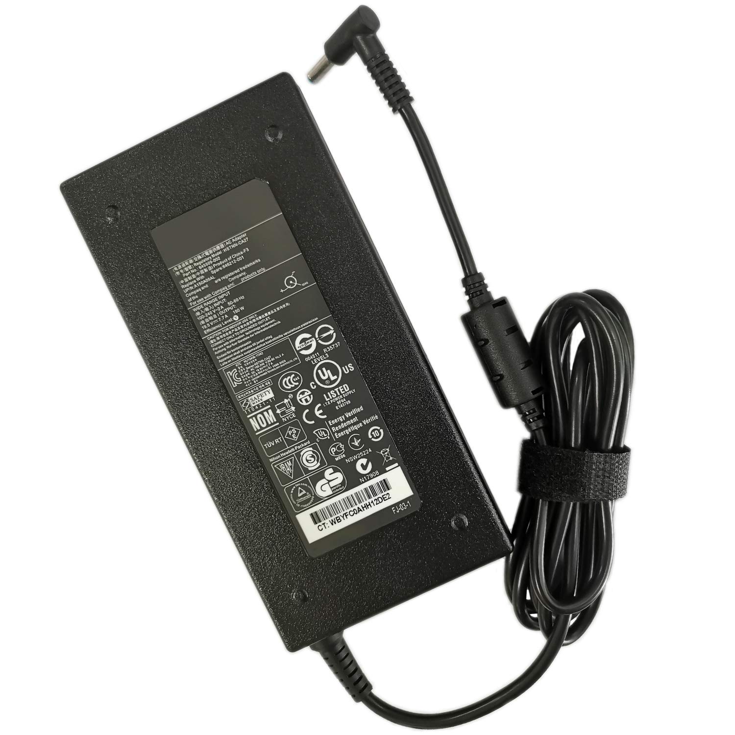 XITAIAN 19.5V 7.7A 150W 4.5x3.0mm Replacement Power Adapter Charger for For HP Q193 Q173 TPN-DA03 HSTNN-CA27 646212-001 19.5V 7.7A