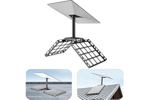 SUBFIX Starlink Gen 3 Roof Ridge Mount, 360° Rotatable, Aluminum, Silver