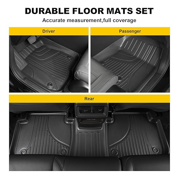 FLOOR MATS FIT FOR HONDA CRV 2023 2024 2025 2026 ALL MODELS (INCLUDE HYBRID) – TTX LIGHTING CR-V ALL WEATHER FLOOR LINERS & CARGO LINER WITH BACKREST MATS CAR MATS ACCESSORIES (FIT UPPER DECK)